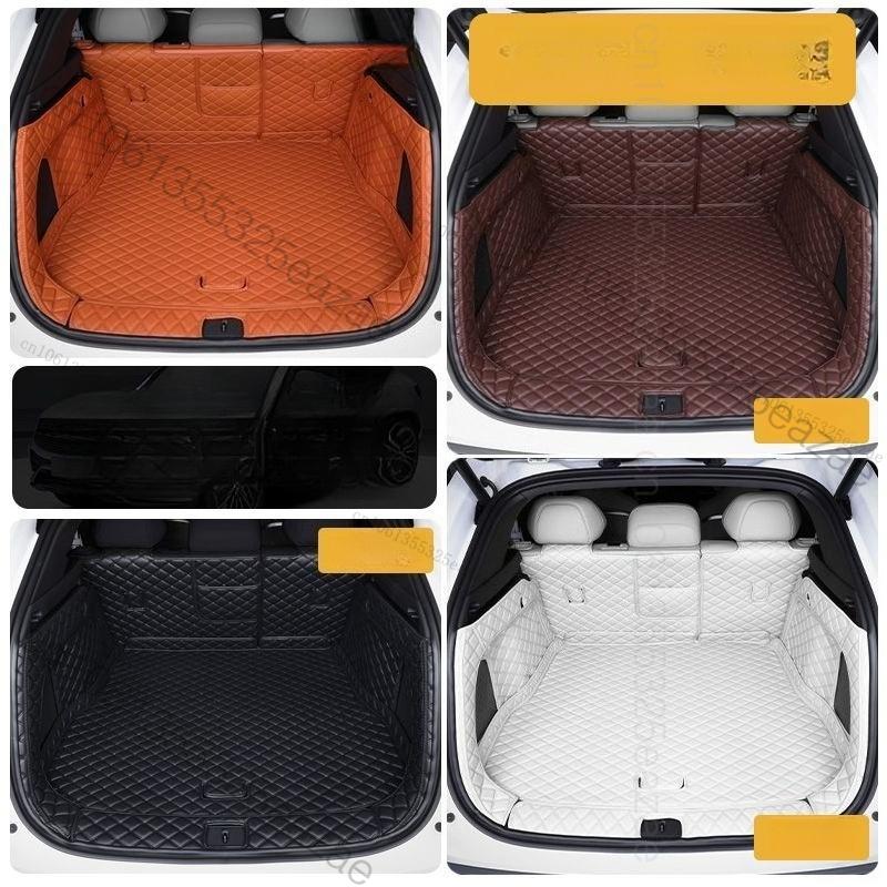 For 2026 2025 2024 Xpeng G6 Car Boot Mat Rear Trunk Liner Cargo Protection Leather Mat Interior Modification Accessories