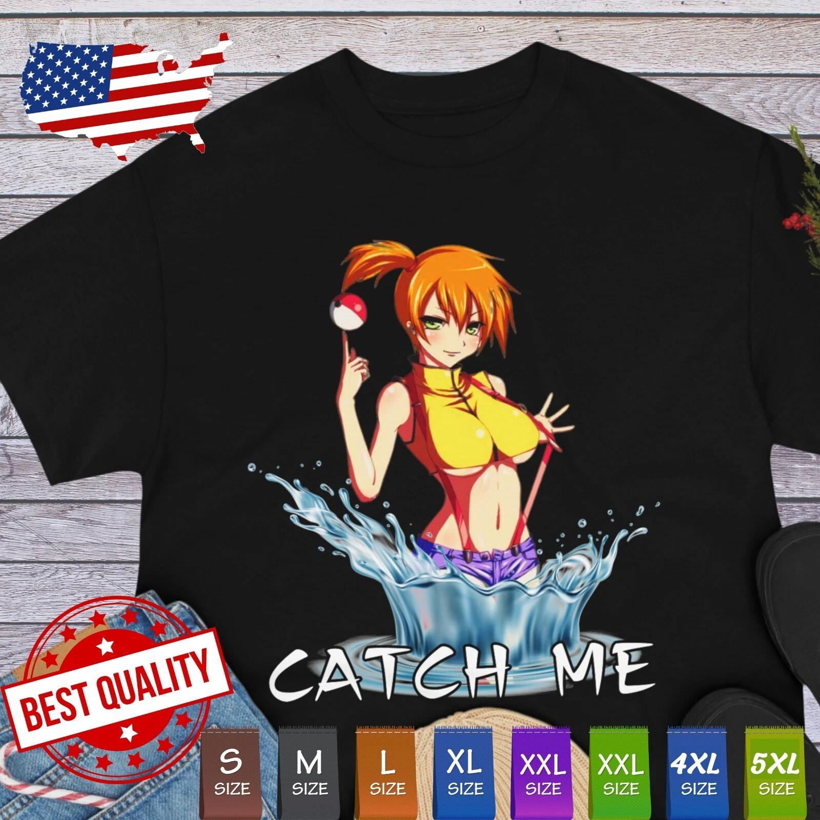 

Sexy Misty Waifu Shirt Kawaii Sugoi Tee Kawaii Cosplay Otaku Manga Anime Geek XL