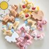10 stuks/set Schattige Renpaard Hanger Voor Sieraden Maken Onderdelen Kawaii Hars Dieren Bedels Platte Achterkant Diy Oorbellen