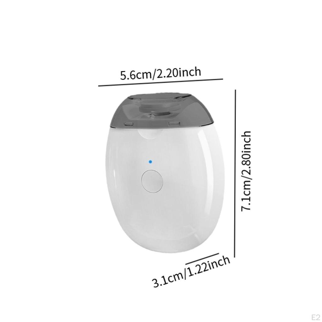 Electric Automatic Nail ,Compact,3 Speeds, USB Rechargeable,Portable, Fingernail Cutter for Adults