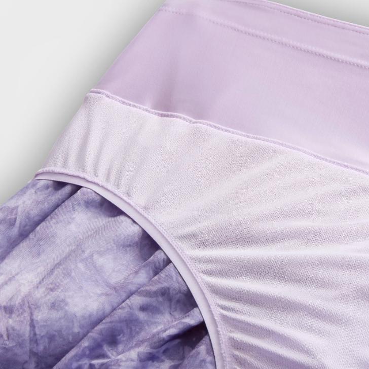 Nike Trail Repel Color Block Tie-Dye Mid-Rise Sports Casual Shorts Women shorts Lavender FN2648-512