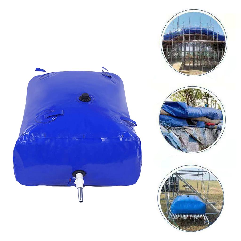 Foldable Water Tanks Heavy Duty Water Bladder Water Storage Bag for Supplementary Irrigation & Disaster Preparedness