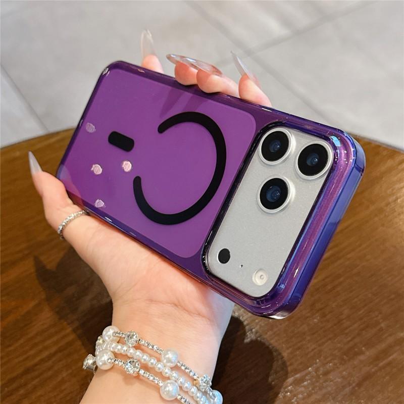 High Transparency Magnetic Suction Suitable IPhone 17 PROMAX Transparent All Inclusive Phone Case Apple 16 Large Hole Hard Protective 15 iPhone 14 PROMAX