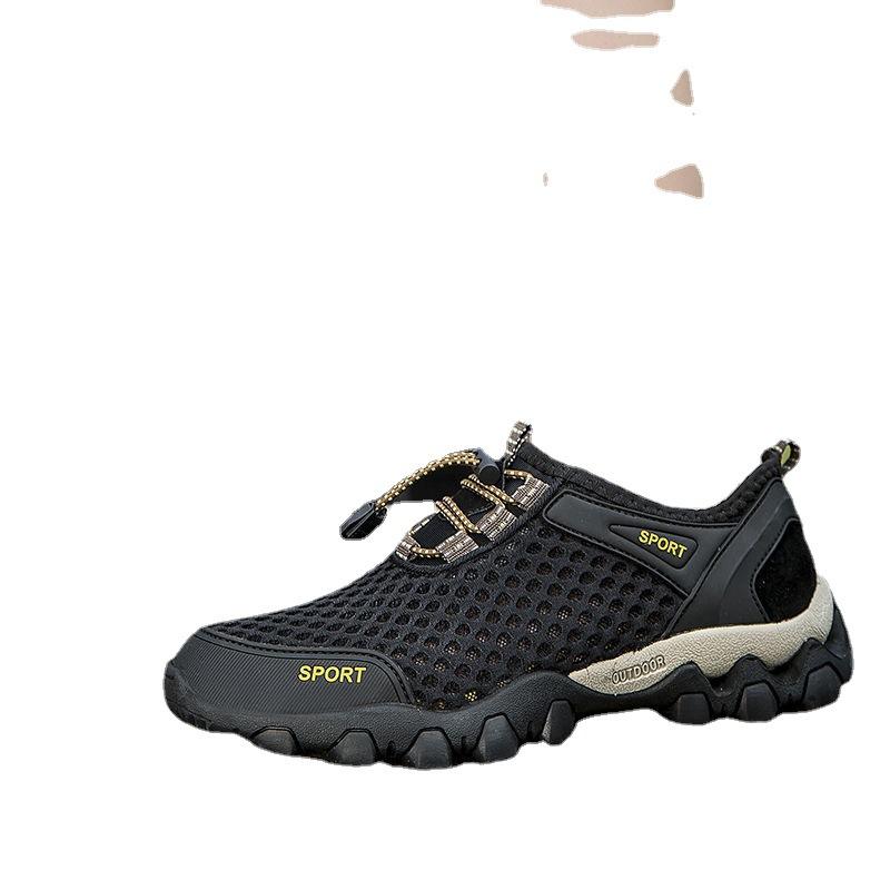 Męskie buty siateczkowe oddychające buty do brodzenia męskie sportowe rekreacyjne buty do biegania buty pływowe siateczkowe buty wspinaczkowe