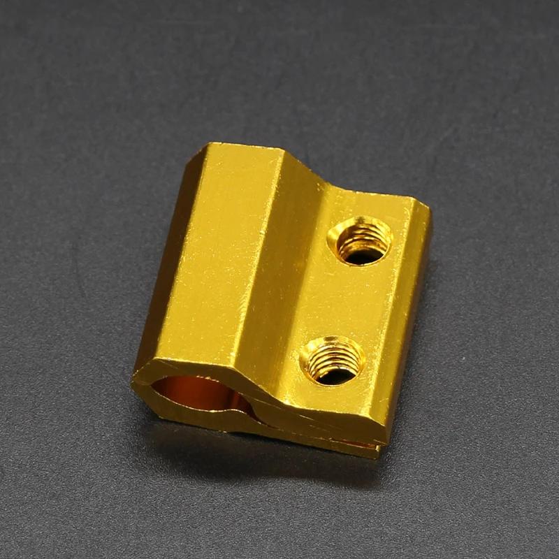 Motorcycle Front Brake Line Hose Cable Guide Clamp Holder For CRF/CR125/250/450R золотой