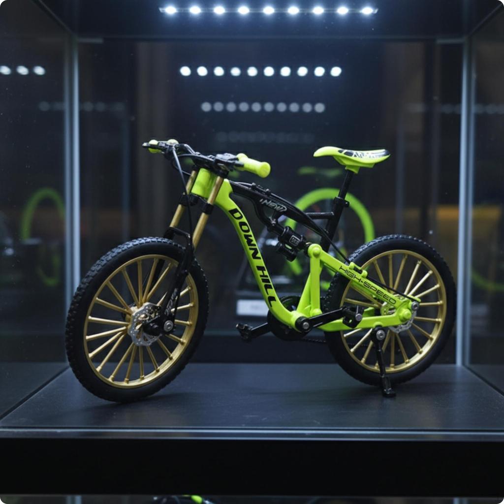 Mountain Bike Model Realistic Alloy Cycle Collectible Miniature for Collectors,