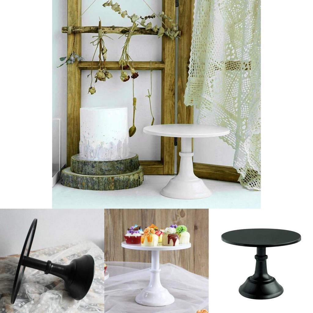 Hochwertiger Kuchenständer aus Eisenmetall mit Sockel für Hochzeiten, Partys und Heimdekoration