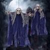 Flexibly Matched Halloween Decorations Halloween Skull Ghost Decoration Spooky Halloween Hanging Ghost for Haunted for Porch