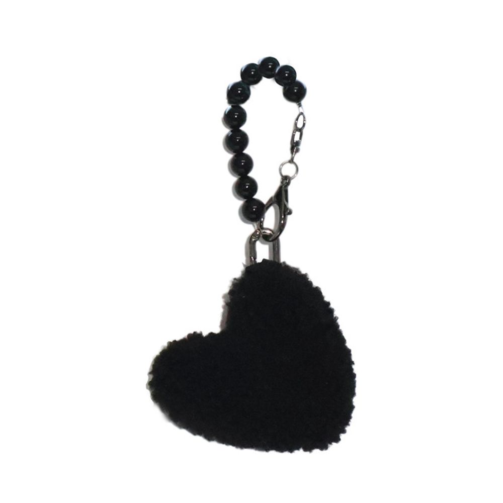 eldoodle fur heart keychain No gift wrapping