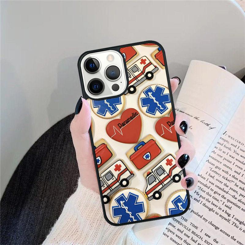 Emergency Medical Star of Life Phone Case Cover For IPhone 18 17 Air 15 16 16e 13 14 12 11 Pro Max For Apple Plus fundas