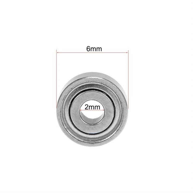 50pcs Bearing 2x5x2.5mm MR52ZZ MR62ZZ MR63ZZ MR72ZZ MR73ZZ MR74ZZ 4x7x2.5mm Deep Groove Ball Double Shielded Abec-3 Bearings