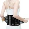 Nylon Waist Trainer Belt Breathable Lumbar Support Strap New Back Brace  Lumbar Support