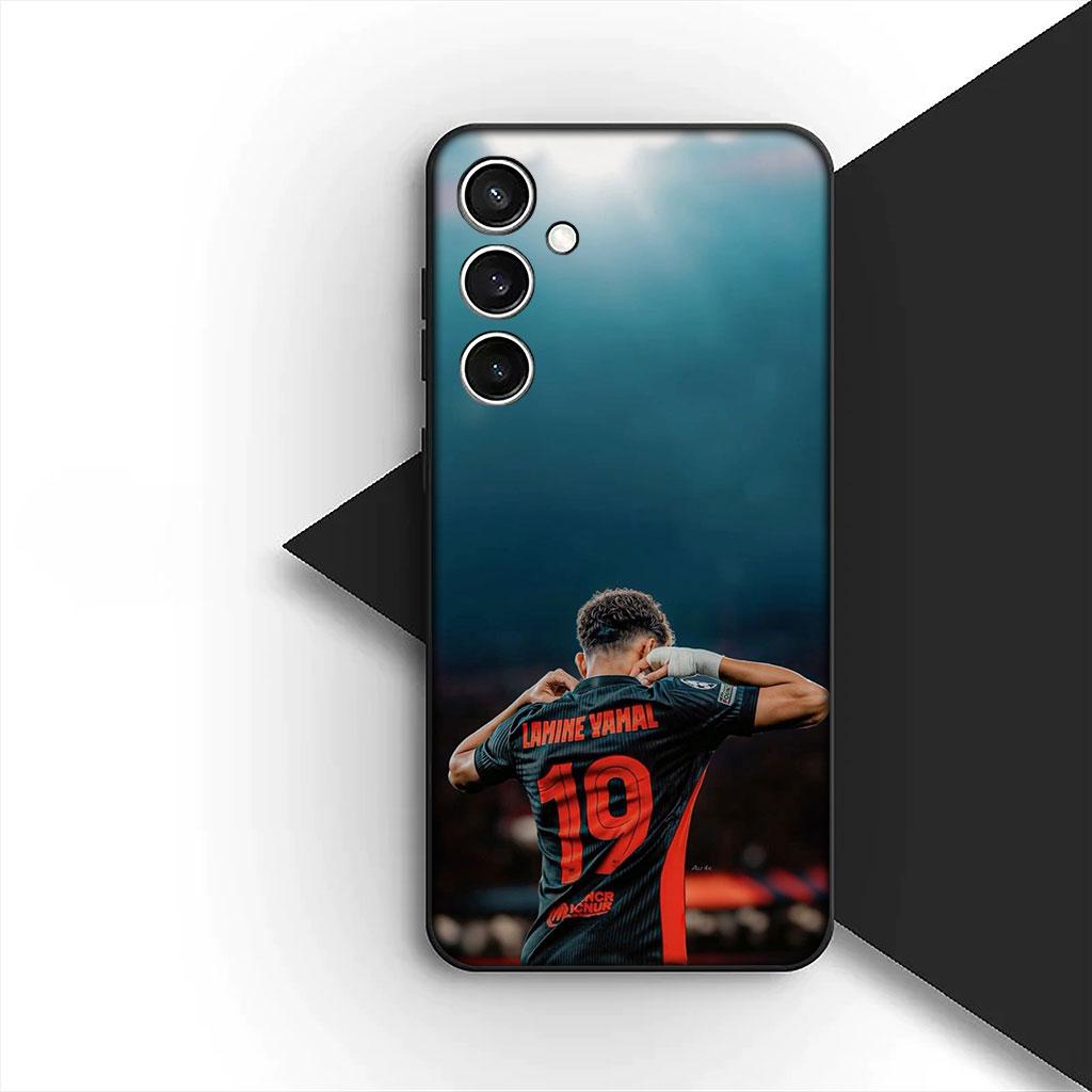Phone Cover for Xiaomi Redmi 15 15C A4 A5 9A 9C NFC Note 9 8 9T 8T 5G Soft Silicone Case Soccer NO 19 Football Number No19
