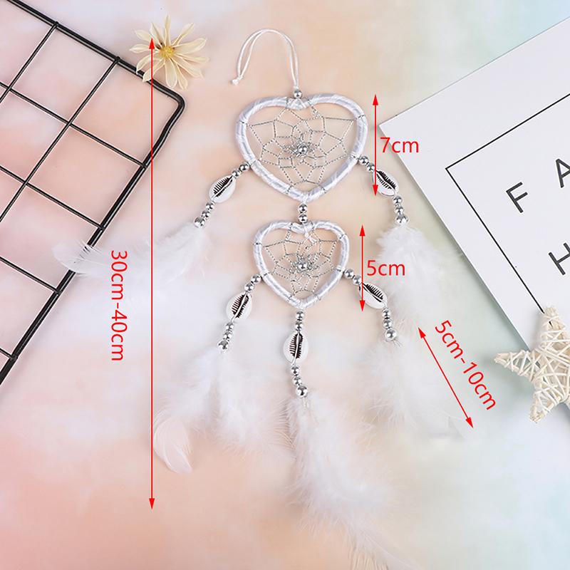 1X Feather Dream Catcher Wind Chimes Car Interior Wall Dreamcatcher Ornaments