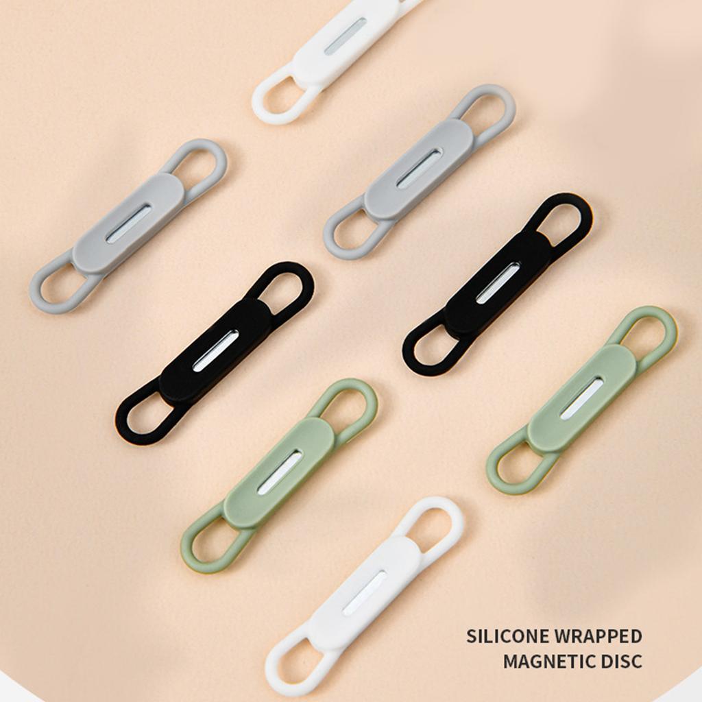 4 Stück Magnetischer Stifthalter Silikon Stifthalter für Schreibtisch Kühlschrank Whiteboards Büro Schreibtisch Marker Organizer Halter