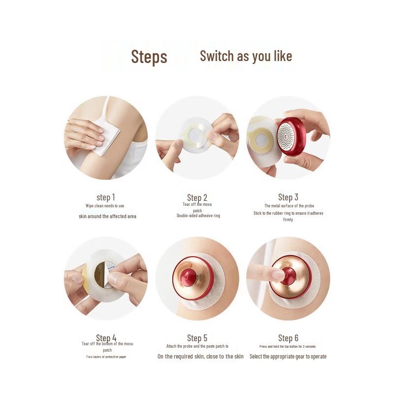 Philips Portable Moxibustion & Heat Therapy Device CN plug (adapter included)