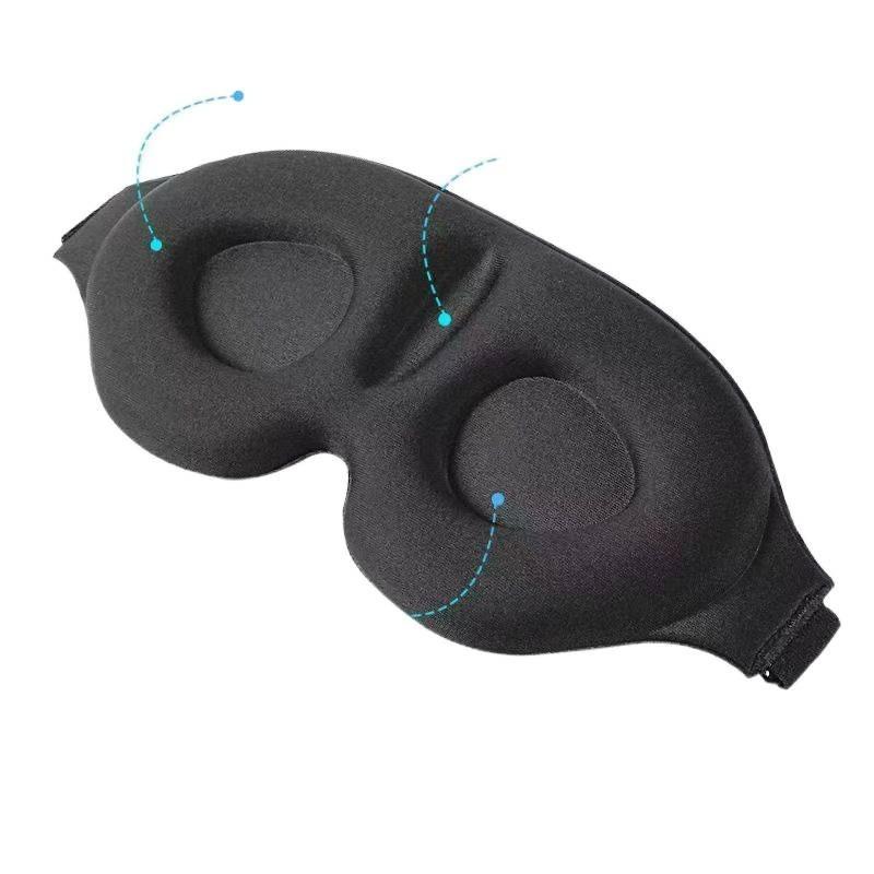 3D Sleeping Mask Block Out Light Sleep Mask Eye Shade Memory Foam Blindfold for Eye Sleep Masker Sleeping Aid Face Mask Eyepatch