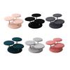 Elegant Jewelry Organizer Showcasing Accessories Fabric Material Rings Display Stand Great for Jewelers and Enthusiasts