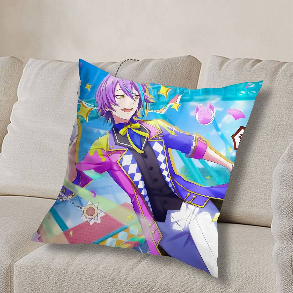 R-Rui Project Sekai Kamishiro  Pillow Case Sofa Living Room Bedroom Headboard Backrest Cushion Square Cushion Nap Time