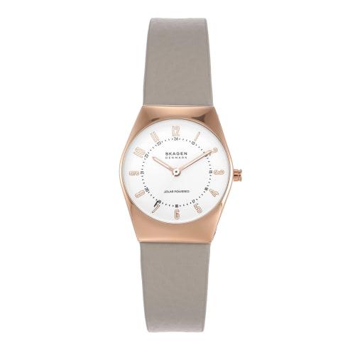 

Skagen Grenen Lille Solar Powered Watch SKW3079 Women s Beige