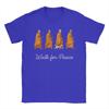 Buddhist Monks Vintage Retro Walk for Peace Unisexs T Shirt Novelty Tees Short Sleeve TShirt Pure Cotton Birthday Present Tops