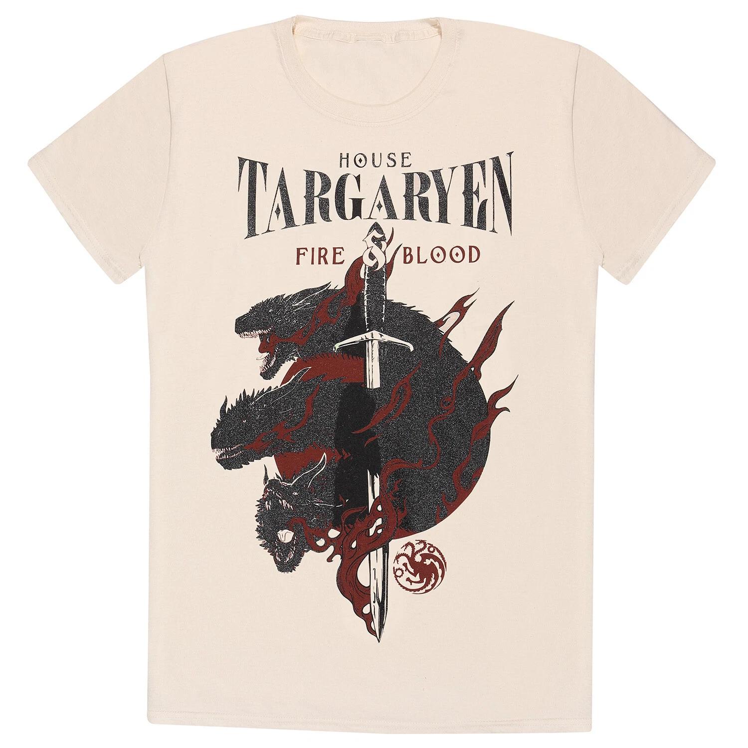 Game Of Thrones House Targaryen Official Merchandise T-Shirt M/L/XL/2XL New XL