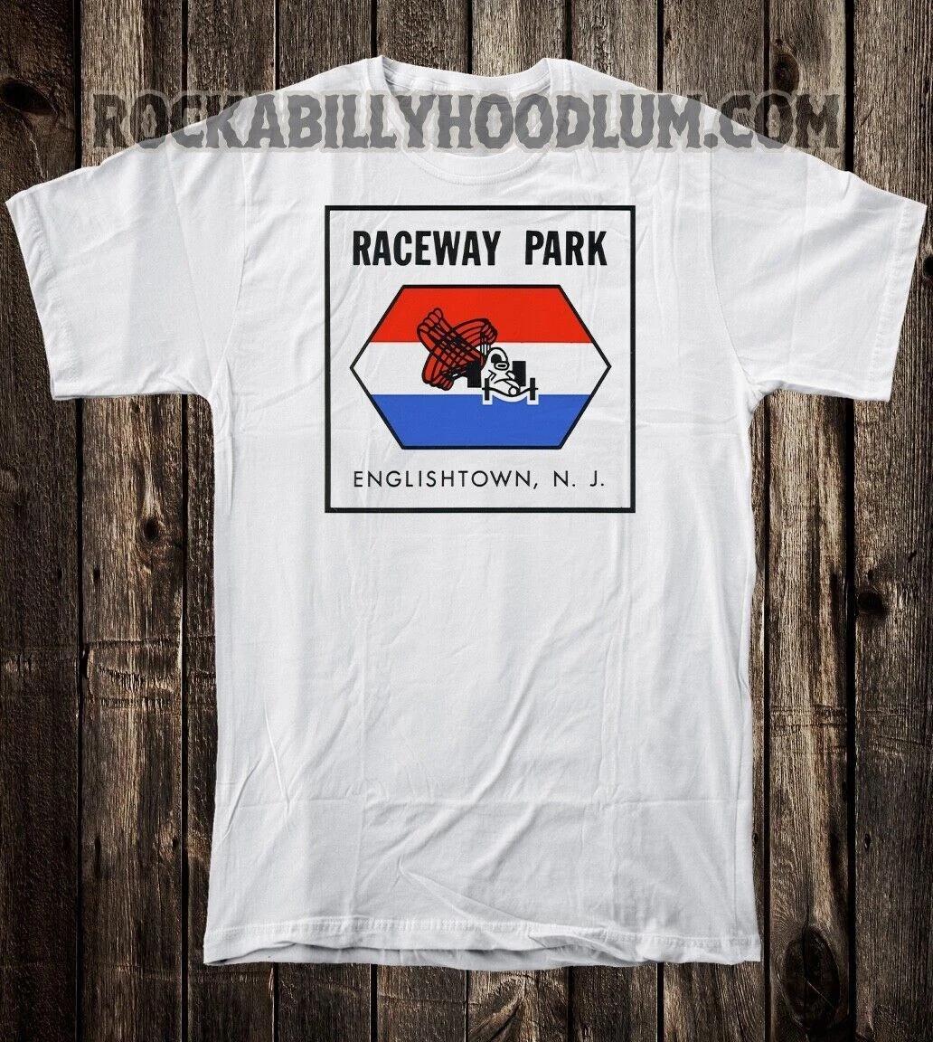 

Retro Hot Rod Tee T Shirt Drag Racing Raceway Park NJ Englishtown 4XL