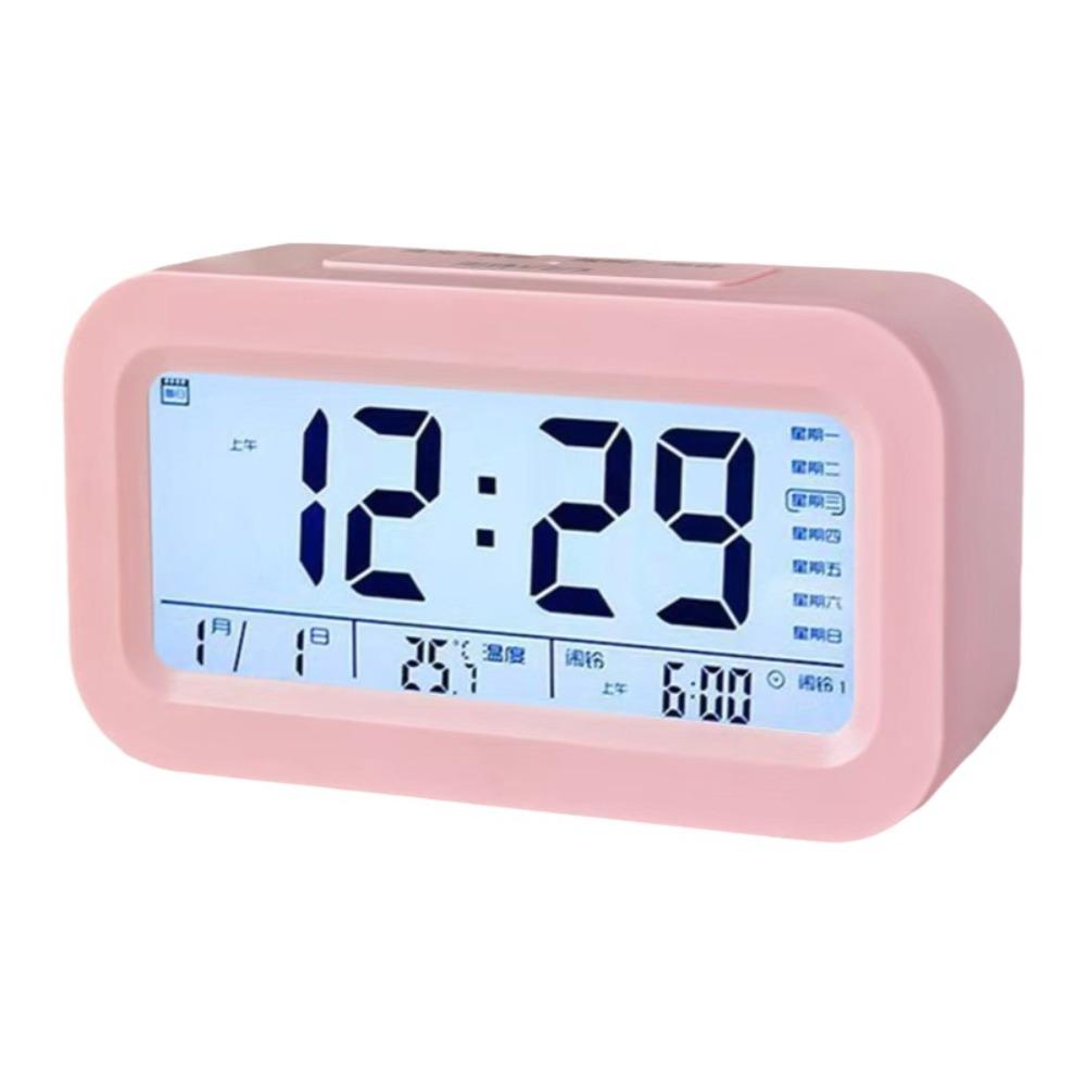 Snooze Feature LED Electronic Alarm Clock LED Display Desktop Table Clock Desktop