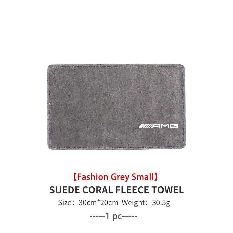 GLC GLB Super Absorbent Car Wash Coral Velvet Towel Cleaning Cloth For Mercedes Benz AMG A B C E S G Class A180 CLK CLA GLE GLC