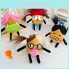 New Cute Potato Family Keychain Adorable Plush Bag Charms For Students Couples