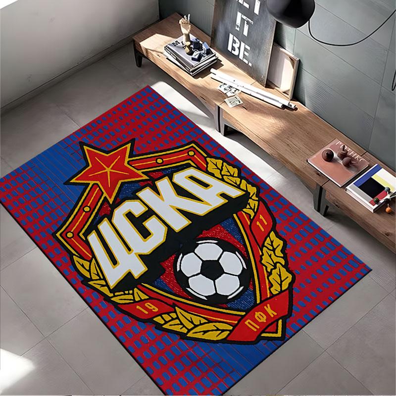 CSKA Logo Carpet Design suitable as a non-slip mat for the living room or bedroom sofa