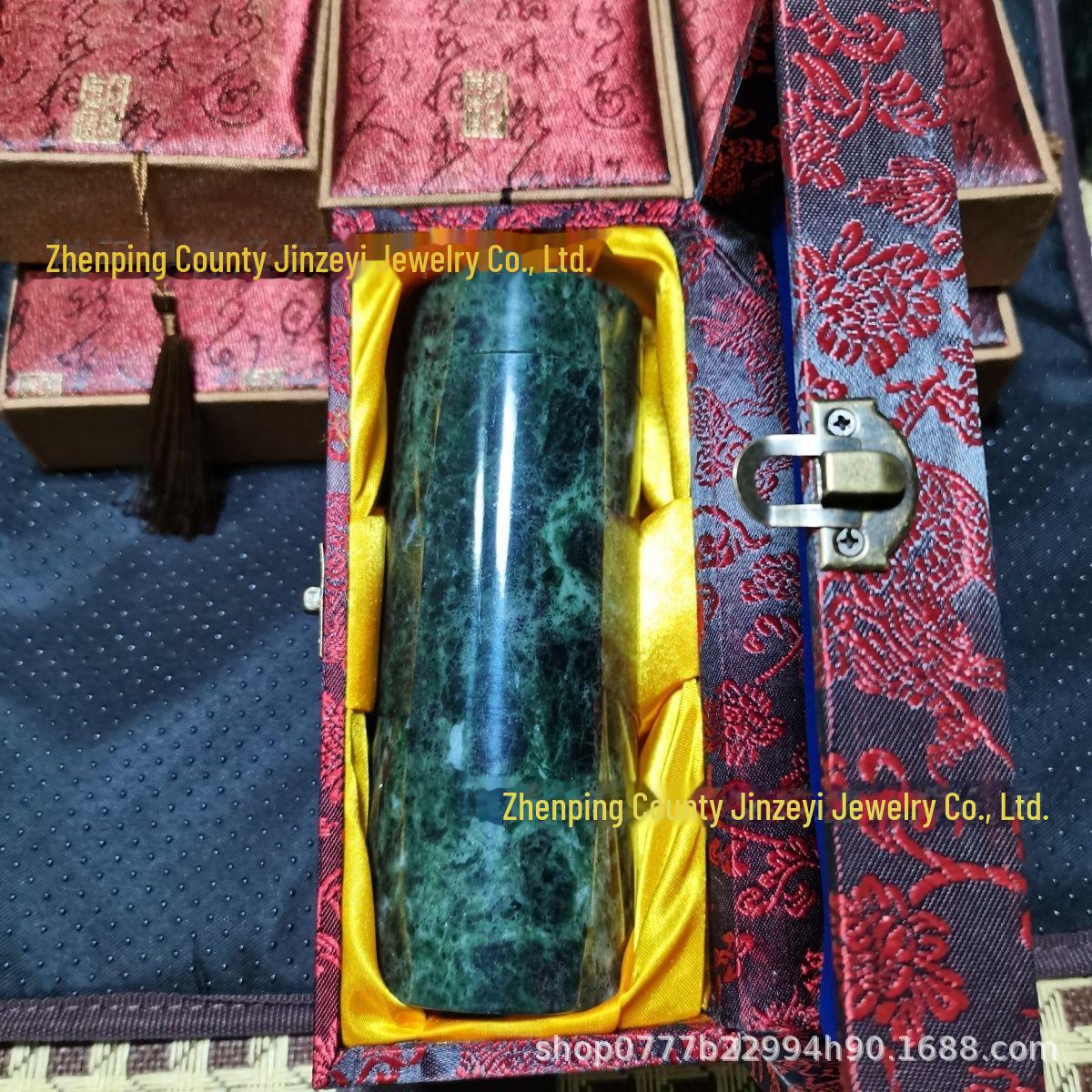 

Подлинная чашка для чая из нефрита Яован - сильная магнитная, прозрачная зеленая подарочная чашка