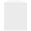 TV Stand White 188.5x41x50 Cm Engineered Wood