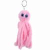 Portachiavi a Forma di Peluche, Ciondolo per Borsa, Accessori per Interni, Ciondolo Peluche, Portachiavi Peluche Polpo, Portachiavi Polpo Peluche, Portachiavi Peluche