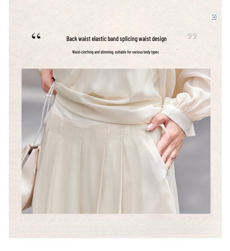 2025 Frühling/Sommer Mode-Set: Leichtes Sonnenshirt, Weitbeinige Hose & Camisole (3-teiliges Set SY2590)