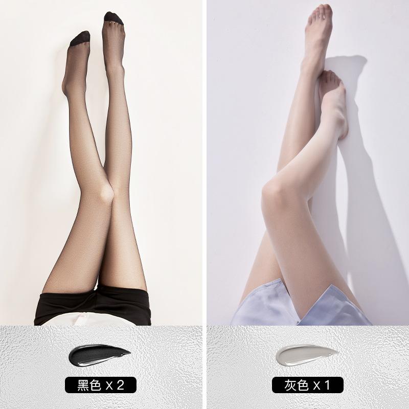 Thin, breathable, sun-protective, anti-snagging, seamless silk stockings for women in spring and summer, no crop-dropping, invisible concealer and...