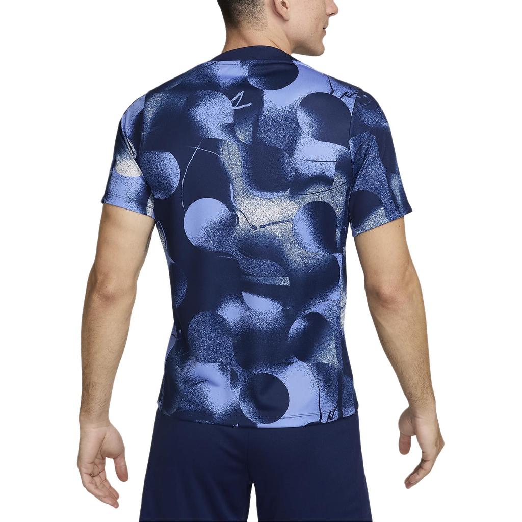 Nike Tottenham Hotspur Academy Pro Pullover Round Neck Slim Fit All Over Print Vintage Short Sleeve Football Shirt Men Tops FN9664-425