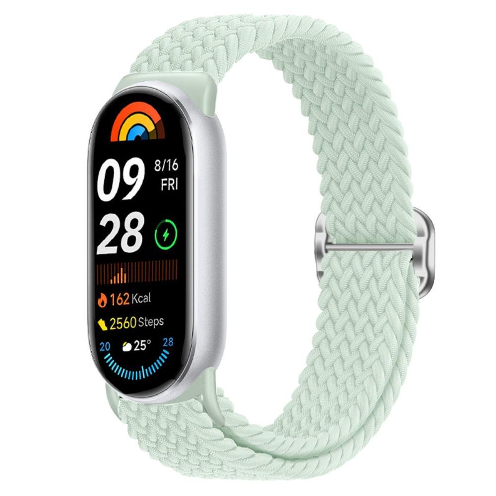 Nylon Watch Strap Knit Breathable Smart Watchband Soft Multicolored Watch Replacement Bracelet for Band 8/9/10 Unisex