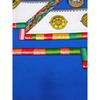 Used HERMES Hermes Carre 90 Silk Scarf Petite main Blue