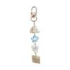 Artistic Resin Kite Keychain With Wind Chime Keyring With Swinging Ornament Handmade Camera Strap Accessory