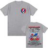 Grateful Dead Street Hip Hop Tričko s krátkým rukávem Ležérní bavlněné Tričko Obrácený potisk Módní Tričko Mikiny Měkké topy