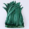 25-30Cm Dyeing Purple Tail Cloth Edge Clothing Accessories Pendant Handicraft Material Chicken Feather Cloth Belt Diy