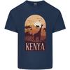 Kenya Safari Souvenir Unisexs Light Cotton Tshirt