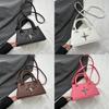 Trendy Street Style Small Square Bag Unique Retro Shoulder Bag For Daily Use