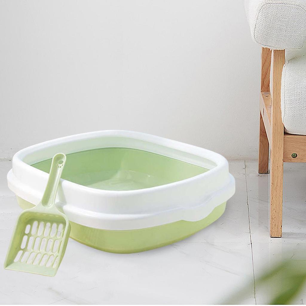 Cat Toilet Easy To Clean Nonstick Stronger Cleaning Detachable Travel for Lawn