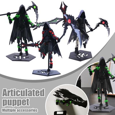 Mobile Doll Set, 3D Printed Titan Robot Mobile Doll, Posable Mobile Doll, Suitable For Collectors, Desktop Decoration