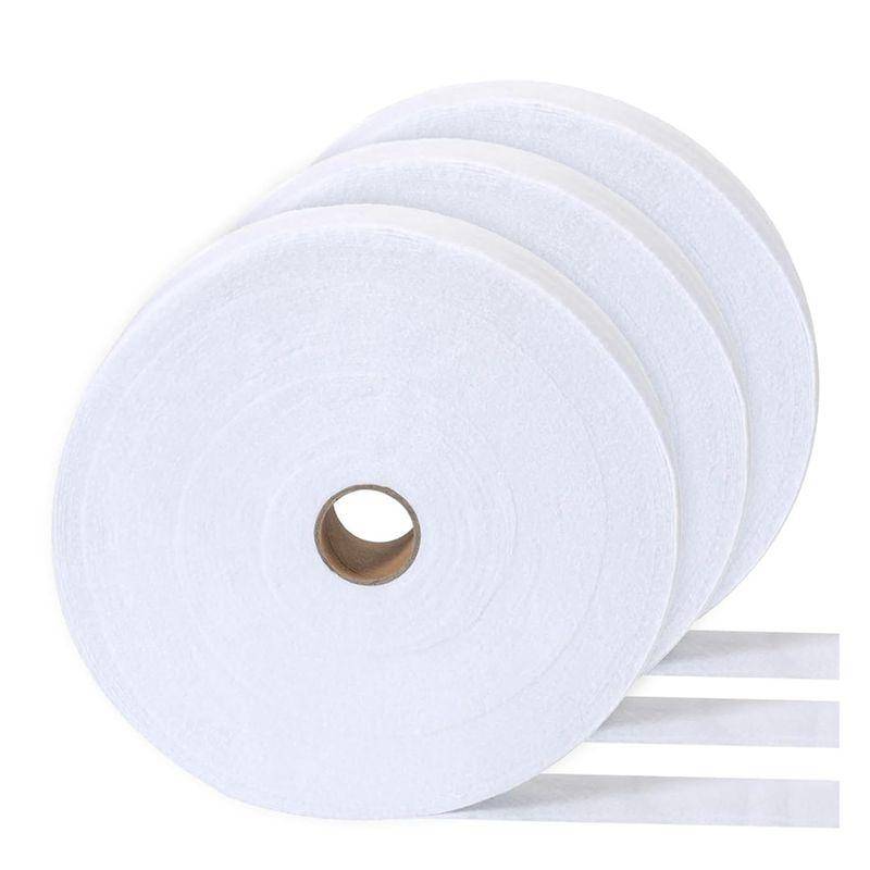 

Aug. 3 Roll Jelly Roll Batting Strip Needle Punched Cotton Roll For Jelly Roll Rugs,Throw Rugs,Braided Rug білий