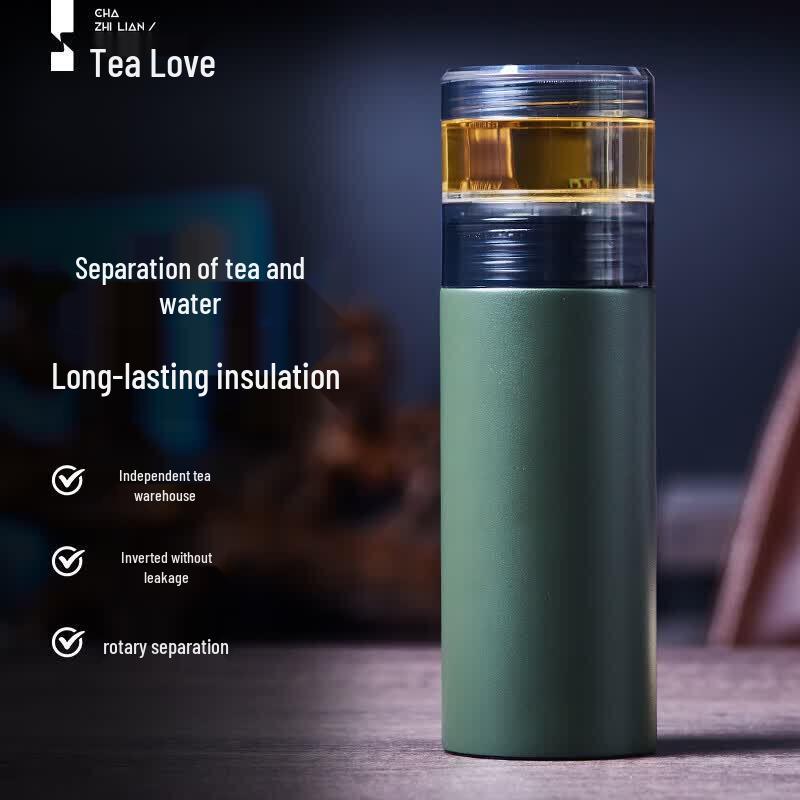 Portable Tea Infuser Insulated Mug