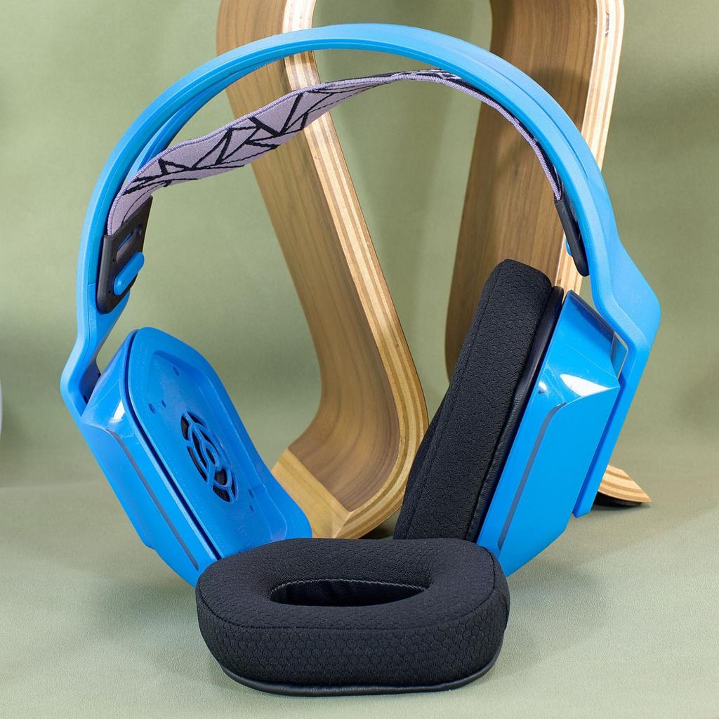 Replacement Ear Pads Flexible Football Net Fabric Sweat Resistant Ear Cushions for G533 G335 Headphones Accessories