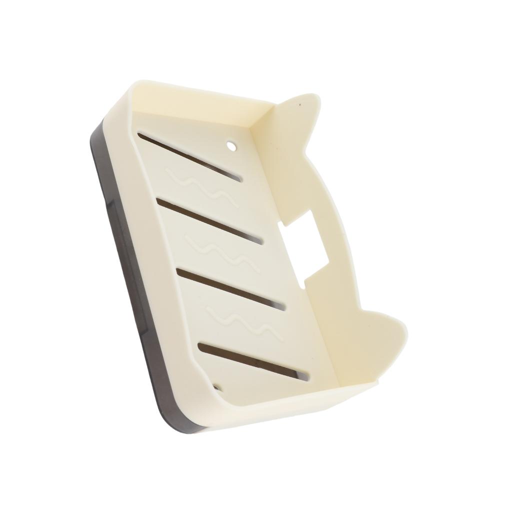 Wall Mounted Soap Holder Hole Shape Drainage Soap Dish Holder for Bathroom